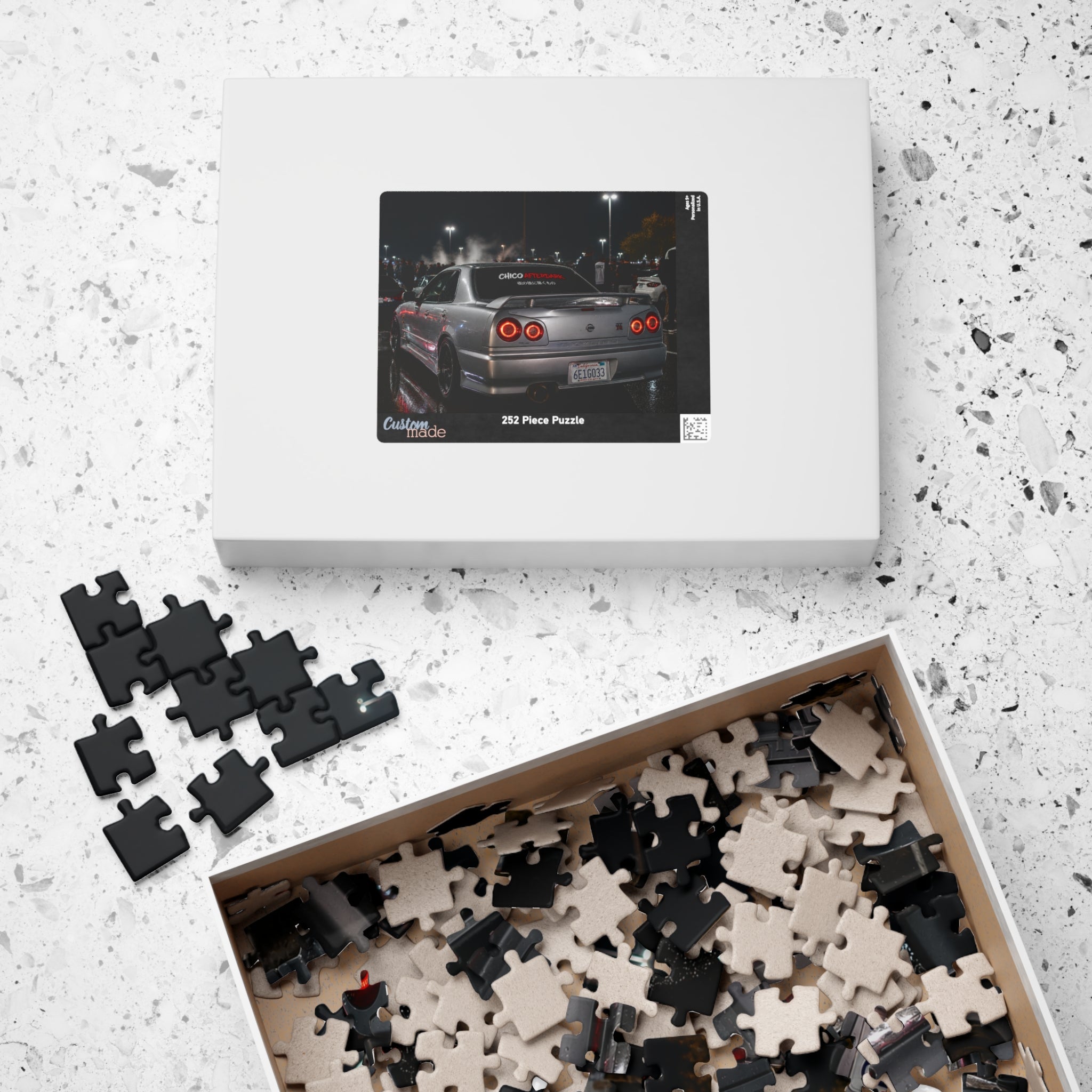 Chico Afterdark™ Night Meet Puzzle | Limited Edition Automotive Jigsaw (110–1014 Pieces)