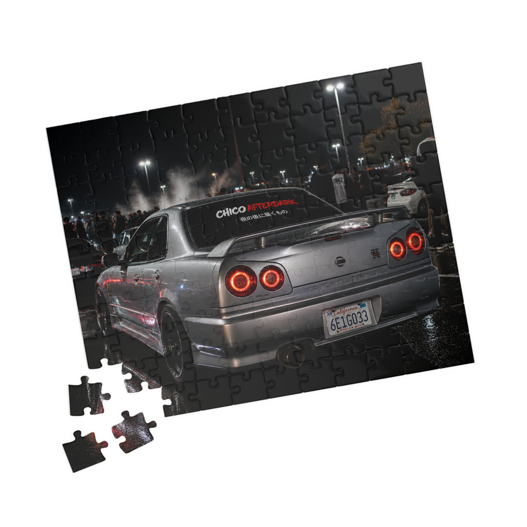 Chico Afterdark™ Night Meet Puzzle | Limited Edition Automotive Jigsaw (110–1014 Pieces)