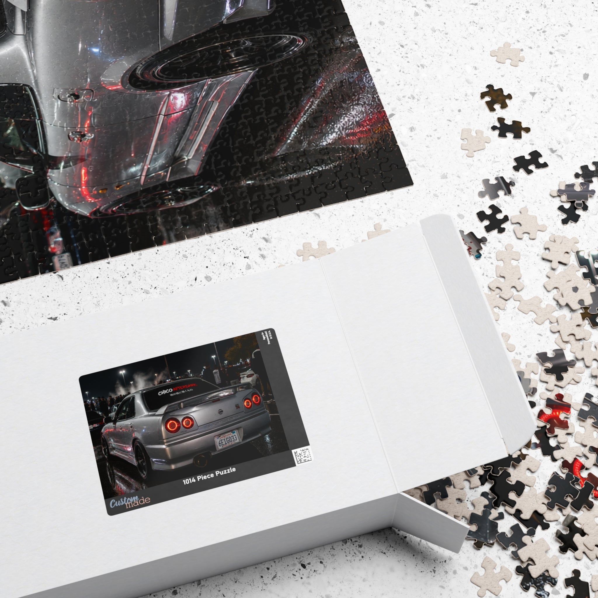 Chico Afterdark™ Night Meet Puzzle | Limited Edition Automotive Jigsaw (110–1014 Pieces)