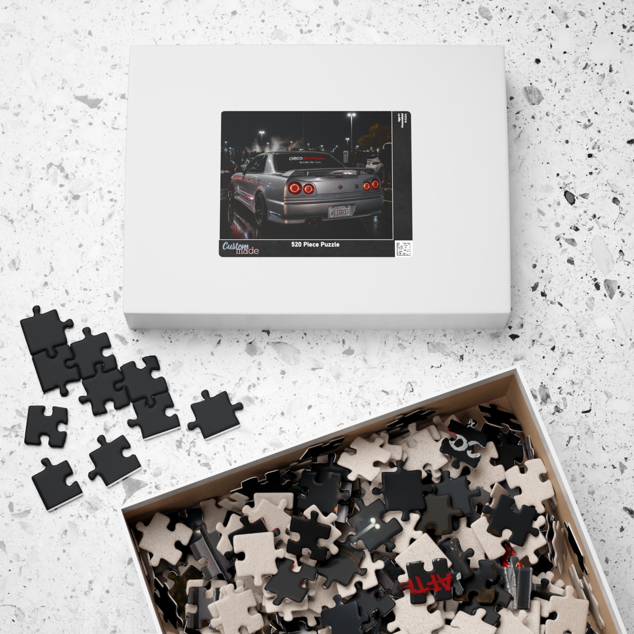 Chico Afterdark™ Night Meet Puzzle | Limited Edition Automotive Jigsaw (110–1014 Pieces)