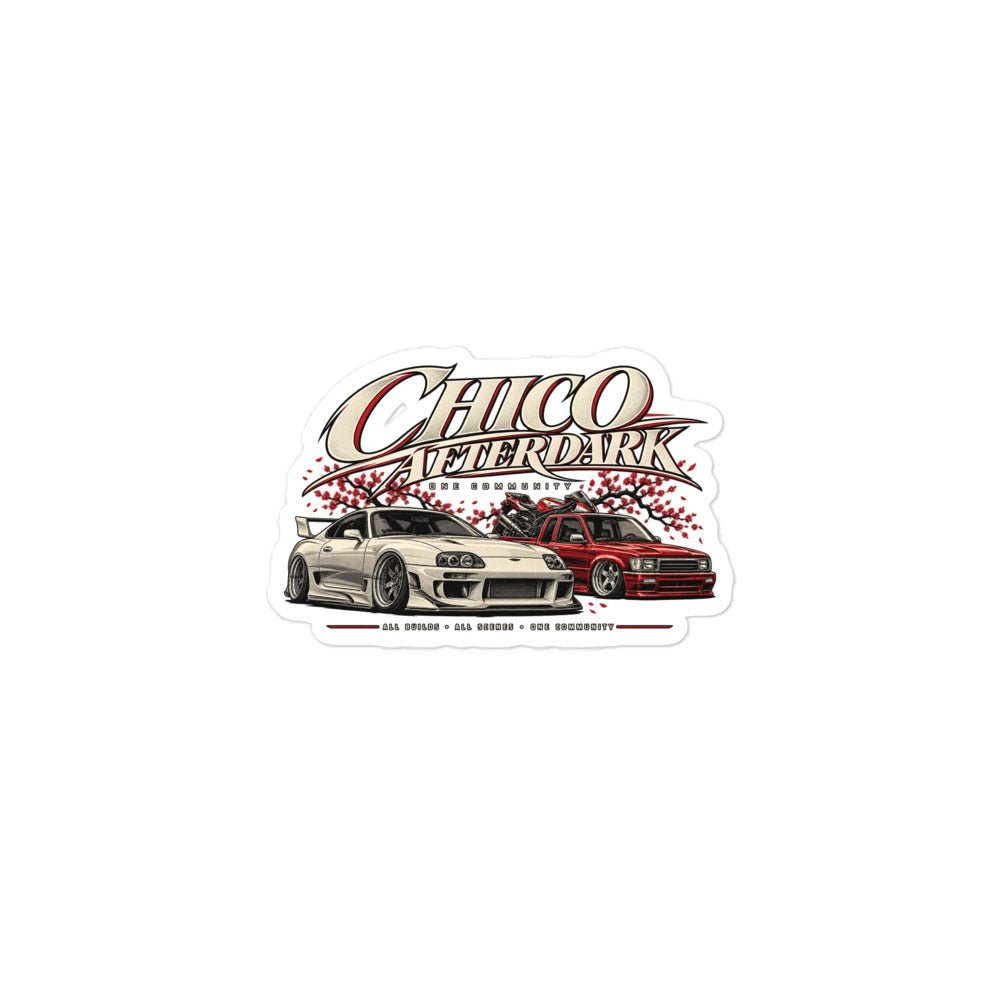Chico Afterdark — Street Culture Vinyl Sticker - Chico.Afterdark