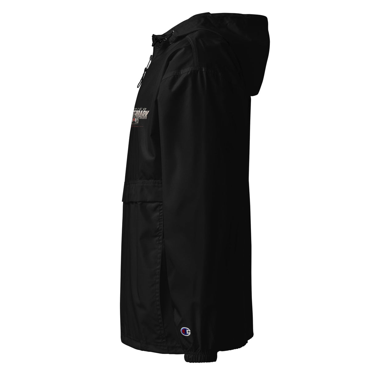 Crimson Spec × Champion Packable Jacket - Chico.Afterdark