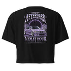 Violet Hour Afterdark Crop Tee - Chico.Afterdark
